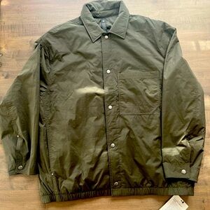 Mens's Lululemon Insulated Coaches Jacket - Water Resistant -Army Green -NWT